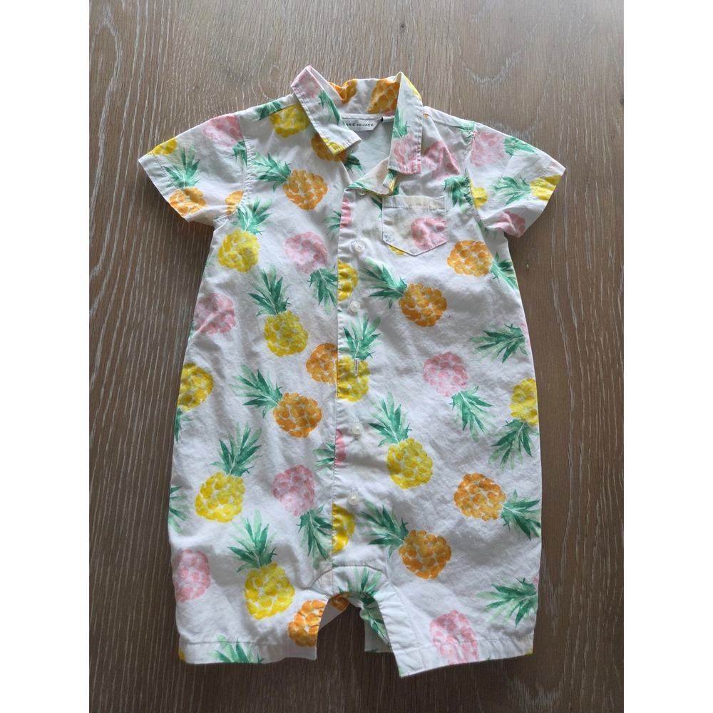 Janie and jack baby boy‎ romper 12-18 mos